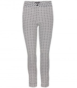 Etro Printed Crepe Trousers