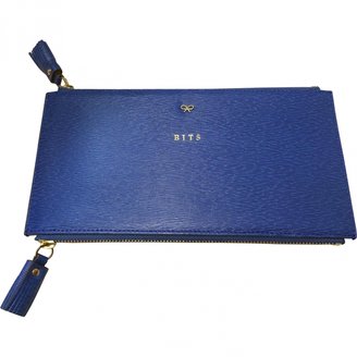 Anya Hindmarch Anya  hindmarch blue double side purse