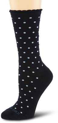JCPenney Legale Pillowsole Crew Socks