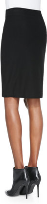 Eileen Fisher Washable Stretch Crepe Pencil Skirt