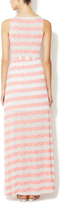 Jersey Striped Maxi Dress