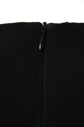 Hakaan NWT Black Sleeveless Knee Length Cocktail Dress Sz 12 $1575