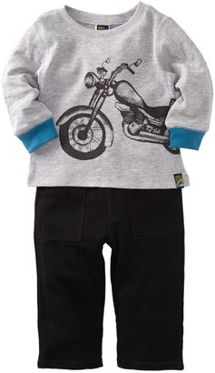 Charlie Rocket Motorcycle Top & Pant Set (Baby Boys)