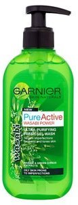 Garnier Pure Active Wasabi Gel Wash 250ml