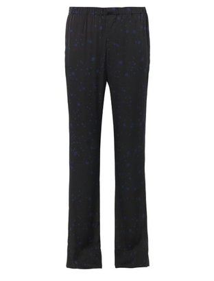 PIAMITA Nan star-print silk trousers
