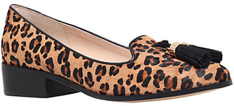 Carvela Laura Pony Tassel Loafers, Leopard