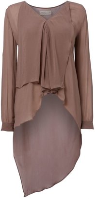 House of Fraser Label Lab Long tail blouse