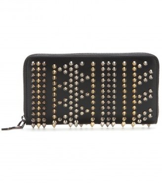 Christian Louboutin Panettone Spikes Leather Wallet