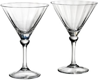Reed & Barton Austin Crystal Martini Glass, Set of 2