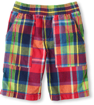 Children's Place Pull-on plaid shorts