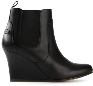 Lanvin wedge ankle boots