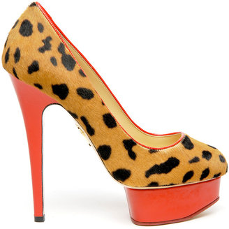 Charlotte Olympia Polly Leopard Pump