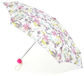 totes Pink sketchy floral umbrella
