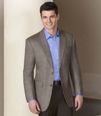 Jos. A. Bank Executive Wool 2-Button Pattern Sportcoat Regal Fit