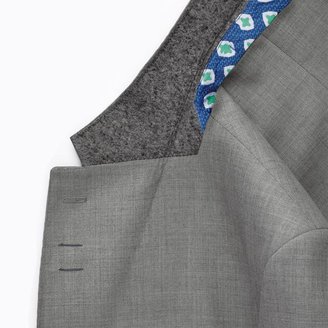 Charles Tyrwhitt Silver grey British Panama Slim fit luxury suit jacket