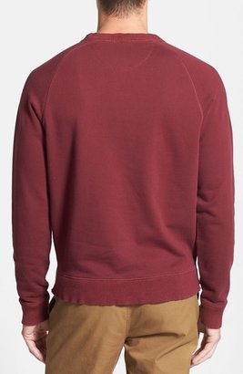 Brooks Brothers Raglan Sleeve Pullover Sweatshirt