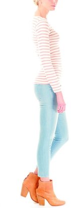 Mother High Waisted Looker Crop Skinny Jean