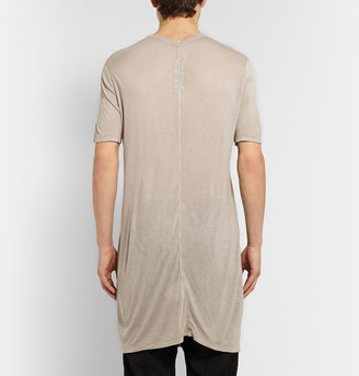Rick Owens Oversized Long-Length Bamboo-Jersey T-Shirt