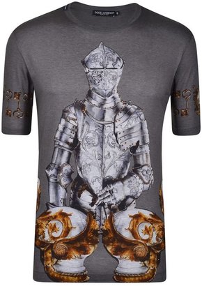 Dolce & Gabbana Heraldic Print T Shirt