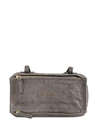 Givenchy Mini Pandora Washed Leather Shoulder Bag