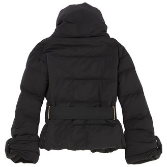 Moncler Black Polyester Coat