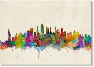 Americanflat New York City Skyline Wall Art, Print Only 42x60cm