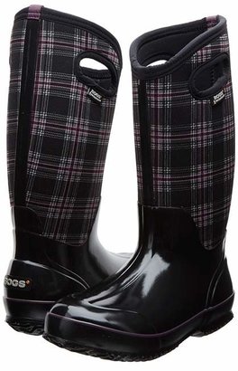 Bogs Classic Winter Plaid Tall Women's Shoes