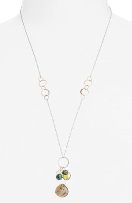 Melissa Joy Manning Two-Tone Cluster Pendant Necklace