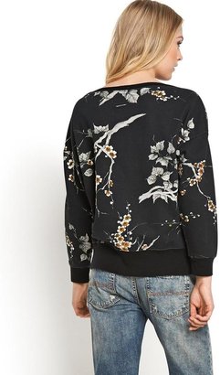 Denim & Supply Ralph Lauren Ralph Lauren Printed Boyfriend Sweater