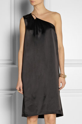 Chalayan One-shoulder charmeuse dress