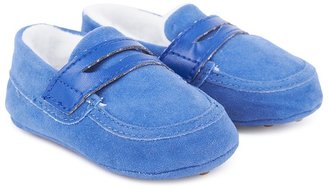 Mayoral Blue Suede Effect Loafers
