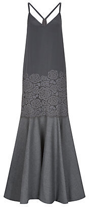 DKNY Wool Skirt Slip Dress