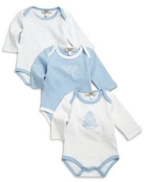 Armani Junior Infant's Three-Piece Cotton Bodysuit Set