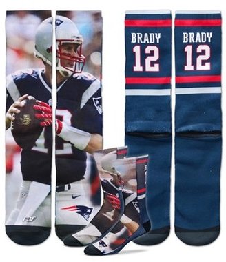 Brady FBF ORIGINALS 'New England Patriots - Tom Brady' Stripe Socks