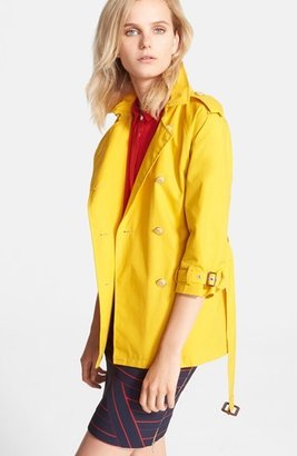 Band Of Outsiders Belted A-Line Trench Coat