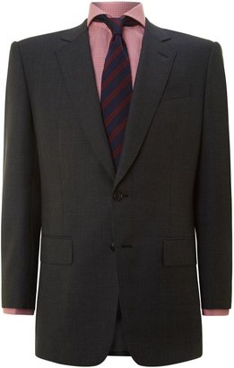 Burlington Men's Chester Barrie self-colour glen check suit
