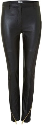 ALICE by Temperley Tatami leather pants