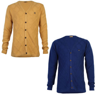 Gabicci New Mens Long Sleeve Buttoned Knit Cardigan Jumper Size S-Xxl