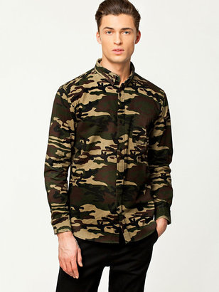 NLY Design Camouflage Shirt