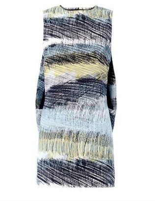 Kenzo Scribbles-print sleeveless dress