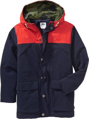 Old Navy Boys Hooded Color-Block Jackets