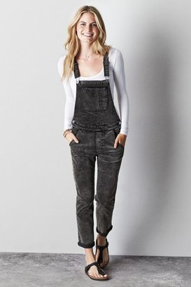 American Eagle Outfitters Storm Heather Corduroy Overall, Womens XS