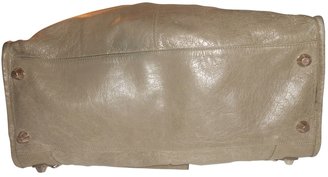 Balenciaga Beige Leather Handbag