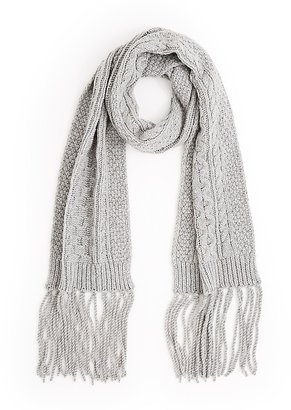 Michael Kors Fringed Cable Scarf - Bloomingdale's Exclusive