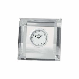 Royal Doulton Radiance collection clock square faceted