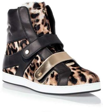 Jimmy Choo Yazz leopard print sneaker