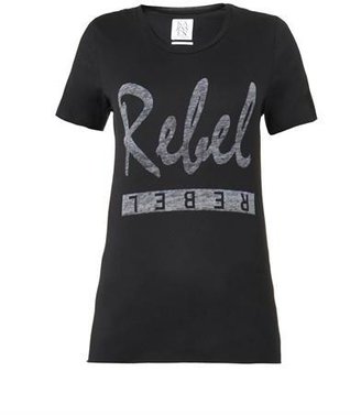 Zoe Karssen Rebel-print T-shirt