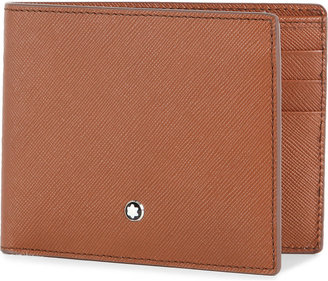 Montblanc Safiano leather 6cc wallet