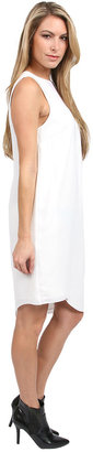 Camilla And Marc Acute V-Neck Dress in White