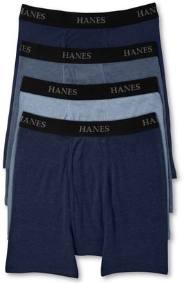 Hanes Platinum - Classic Cotton - 4 Tagless Boxer Briefs